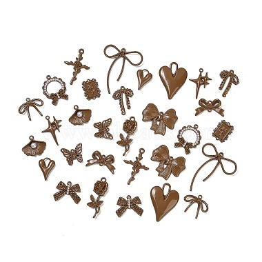 Camel Mixed Shapes Alloy Pendants