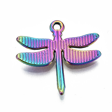 Rainbow Color Alloy Pendants(PALLOY-S180-051-RS)-3