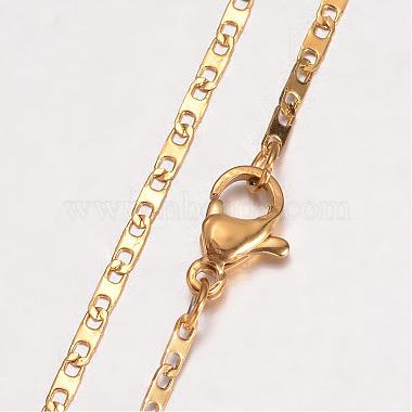 304 Stainless Steel Necklace(MAK-K062-11A)-3