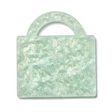 Light Green Bag Acrylic Pendants
