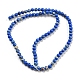 Brins de perles teintes en jaspe impérial synthétique(G-D077-A01-02A)-3