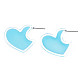 Серьги-гвоздики в форме сердца для девушек(KY-Q058-079)-1