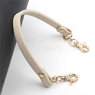 Imitation Leather Bag Strap, with Swivel Clasps, for Bag Replacement Accessories, Old Lace, 30.5x1.1x0.4cm(PURS-PW0001-269D)