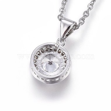 304 Stainless Steel Pendant Necklaces(NJEW-L146-01P)-2