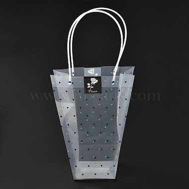 sac cadeau en pvc transparent avec poignée(ABAG-A004-01A)-2