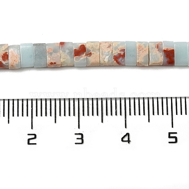 Synthetic Aqua Terra Jasper Beads Strands(G-Z045-A19-01)-5