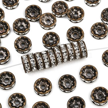 Brass Rhinestone Spacer Beads(RB-A014-Z10mm-01AB-NF)-1