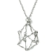 Crystal Cage Holder Necklace(NJEW-JN04604-02)-2