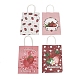 4 Styles Strawberry Print Paper Gift Bags with Handles(TH-CBA170C-04)-1