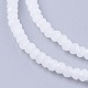 Chapelets de perles en verre imitation jade(X-GLAA-G045-A05)-3