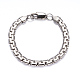 304 en acier inoxydable boîte colliers et des bracelets de la chaîne des ensembles de bijoux(SJEW-K029-P)-4