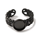 Curb Chains Shapes 304 Stainless Steel Ring Components(STAS-P454-04A-B)-2