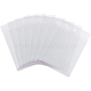 OPP Cellophane Bags, Rectangle, Clear, 14x9cm, Unilateral Thickness: 0.035mm(OPC-PH0001-05)