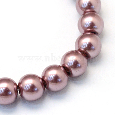 Baking Painted Glass Pearl Bead Strands(HY-Q003-3mm-58)-2