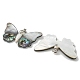 Rack Plating Brass Pave Natural Paua Shell & White Shell Big Pendants(KK-U025-12P-01)-2