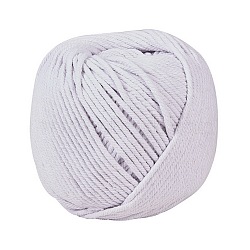 Macrame Cotton Cord, Twisted Cotton Rope, for Wall Hanging, Plant Hangers, Crafts and Wedding Decorations, Floral White, 3mm, about 218.72 yards(200m)/roll(OCOR-L039-A11-3mm)