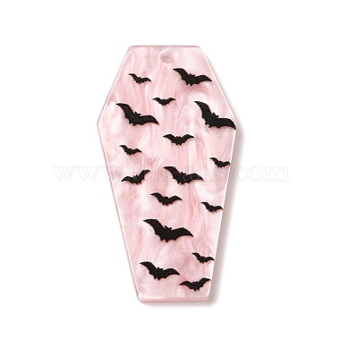 Pink Bat Acrylic Pendants