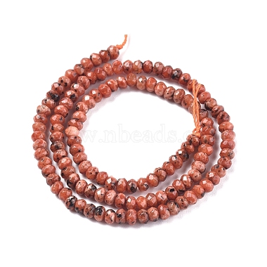 Dyed Natural Malaysia Jade Rondelle Beads Strands(G-E316-2x4mm-37)-2