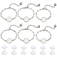 kit de fabrication de bracelet à dôme vierge bricolage(DIY-NB0009-80)-1