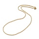 Brass Rope Chain Necklaces(NJEW-I247-06G)-1