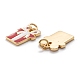 Real 18K Gold Plated Brass Enamel Pendants(KK-A154-16G)-3