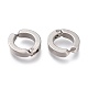 303 Stainless Steel Cuff Earrings(EJEW-F262-01A-P)-2