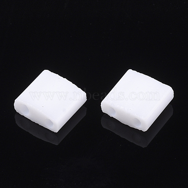 2-Hole Opaque Glass Seed Beads(SEED-S023-08A)-2