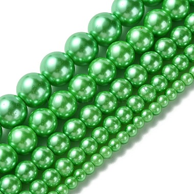 Dyed Glass Pearl Round Beads Strands(HY-X0001-04)-4
