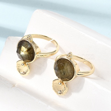 Brass Cuff Rings for Women(GG-CBA7610-10G-07)-1