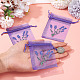 20Pcs Polyester Mesh Sachet Packing Drawstring Bgas(ABAG-TA0002-20E)-5