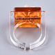 Transparent Resin Cuff Rings(RJEW-T017-02)-4