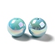 20Pcs UV Plating Rainbow Iridescent Acrylic Beads(PACR-FP0001-06)-4