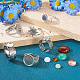 Набор для изготовления колец с драгоценными камнями своими руками(DIY-TA0005-21)-7