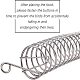 Hanging Stainless Steel Bird Treat Feeders(AJEW-GA0002-03)-4