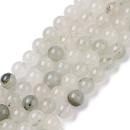 Natural Quartz Beads Strands, Round, 10.5mm, Hole: 1mm, about 38pcs/strand, 15.24 inch(38.7cm)(G-C102-B02-03)