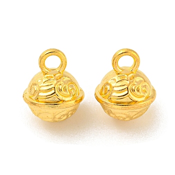 Alloy Charms, Cadmium Free & Lead Free, Bell, Golden, 19x9.5mm, Hole: 2mm, about 467Pcs/1000G