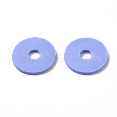Flat Round Handmade Polymer Clay Beads(CLAY-R067-12mm-32)-7