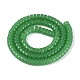 模造ヒスイガラスビーズストランド(GLAA-N026-3x6mm-J04)-2