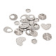 24pièces 6 style 304 et 201 pendentifs en acier inoxydable(STAS-TA0004-79)-3