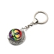 Pride Rainbow Alloy Glass Keychain(KEYC-E036-02P-03)-1