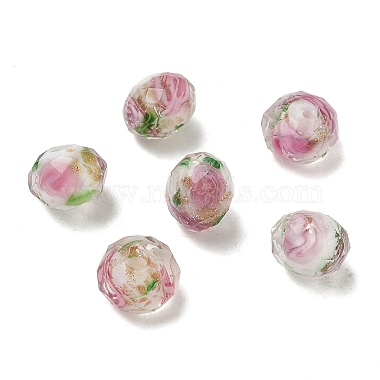 Handmade Gold Sand Lampwork Beads(L26BN011)-2