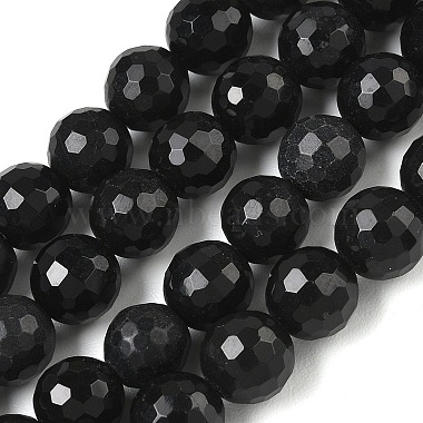 Natural Obsidian Beads Strands(GG-CBA12F1-A01-10MM)-2
