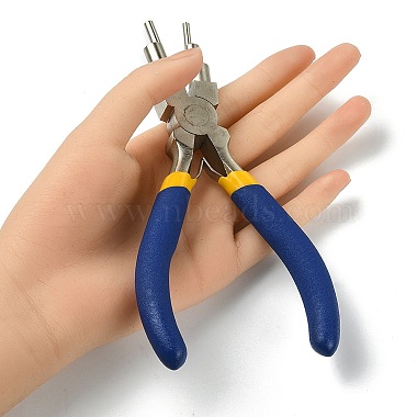 Carbon Steel 6-in-1 Bail Making Looping Pliers(PT-YWC0001-04A)-4