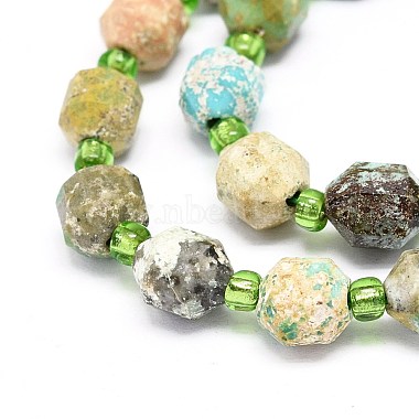Natural Turquoise Beads Strands(G-O201B-38)-3