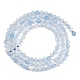 Aquamarin Perlenstr&auml;nge(G-Z163-C01-3mm)-3