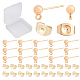 CREATCABIN 50Pcs Brass Stud Earring Findings(KK-CN0001-44)-1