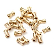 CCB Plastic Beads, Column, Golden, 8x5mm, Hole: 2.3mm(CCB-H001-06G)