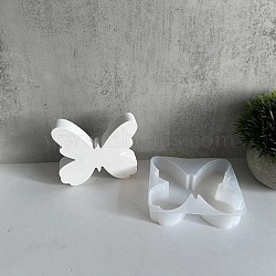 Animal Candle Holder Silhouette Silicone Molds, For Candle Making, Butterfly, 10.2x11x2.7cm(SIL-R148-01B)