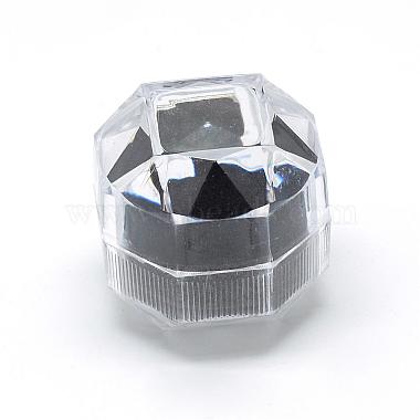Transparent Plastic Ring Boxes(OBOX-R001-04B)-2