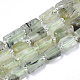 Natural Prehnite Beads Strands(X-G-S345-8x11-007)-1